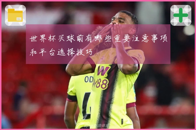 世界杯买球前有哪些重要注意事项和平台选择技巧