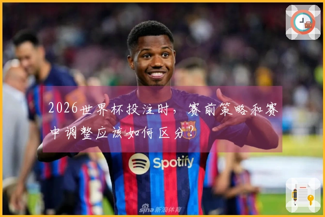 2026世界杯投注时，赛前策略和赛中调整应该如何区分？